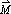 m vector
