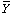 y bar