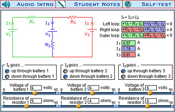 Multi-loop Circuits and Kirchoff's Rules