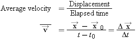 Kinematics in One Dimension