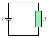 Solved In the figure below, a 24 V battery isconnected to a | Chegg.com