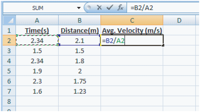 appendix-f-using-equations-and-the-fill-tool-in-excel