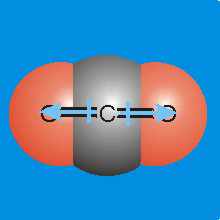 CO2 bond dipoles